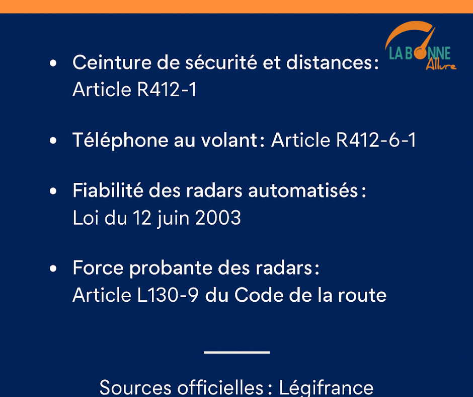 Radars routiers 2025