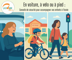 En voiture, à vélo ou à pied